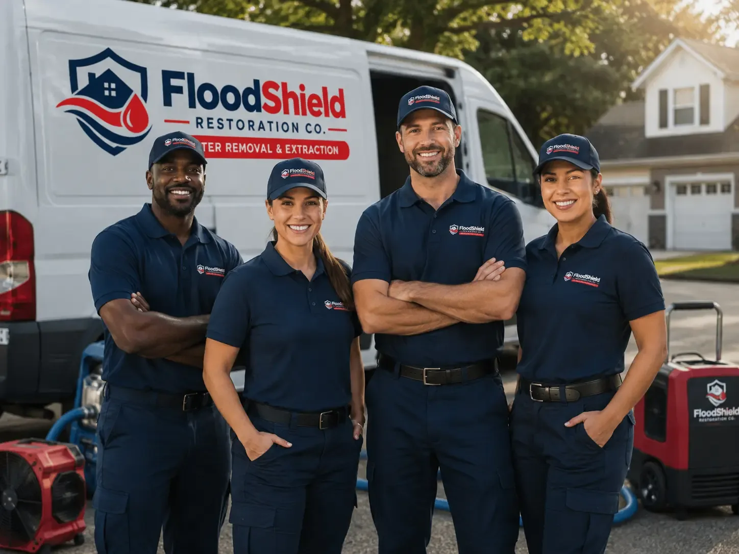 Flood Damage Restoration company in Sandy Lake, PA