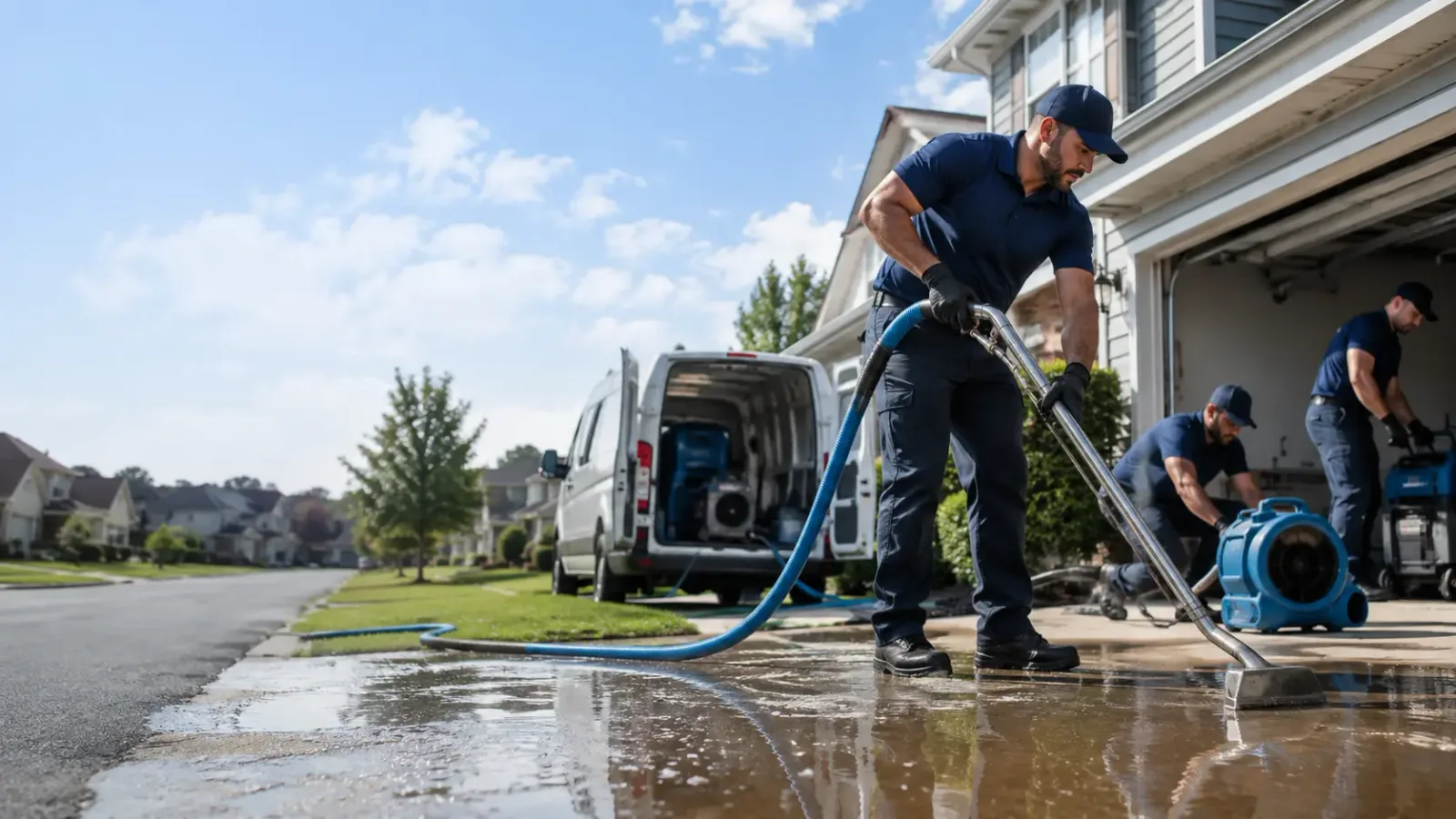 Flood Damage Restoration in Sandy Lake, PA
